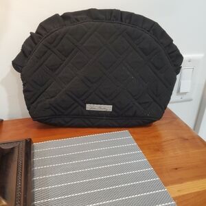 Vera Bradley Black Quilted Pouch